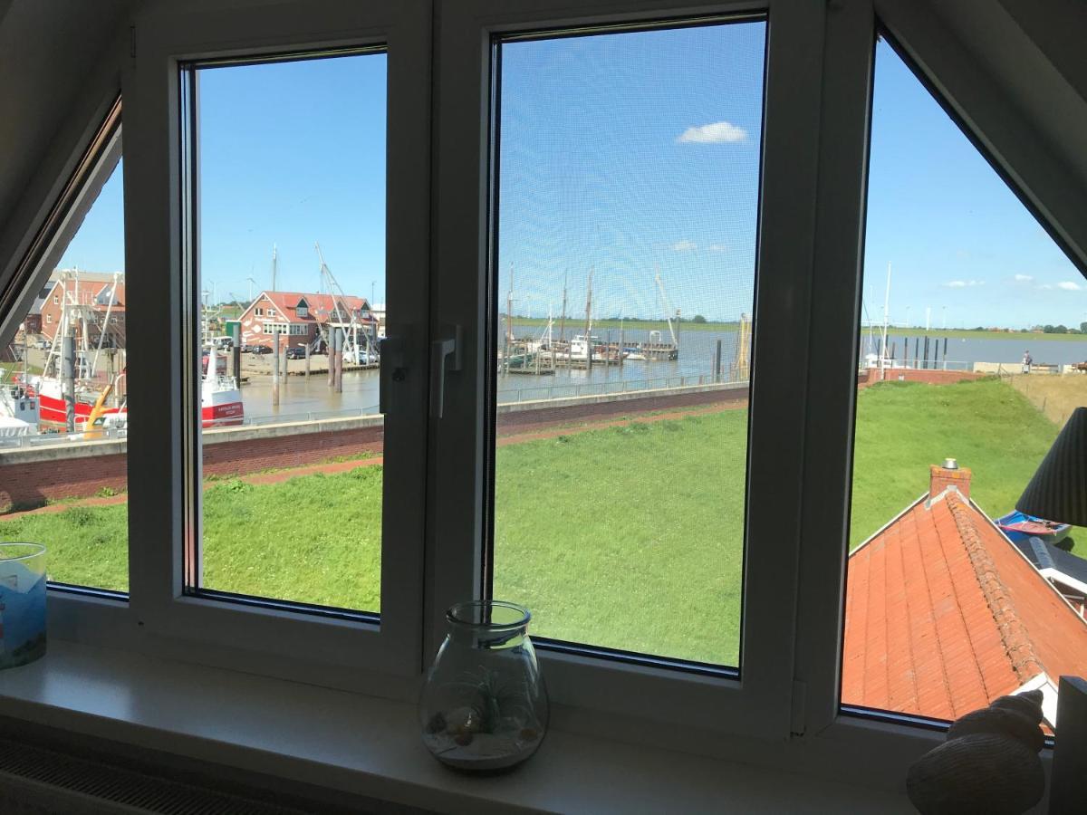 Vier Sterne Am Hafen, Ditzum Buitenkant foto
