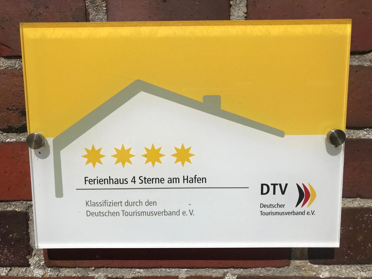 Vier Sterne Am Hafen, Ditzum Buitenkant foto