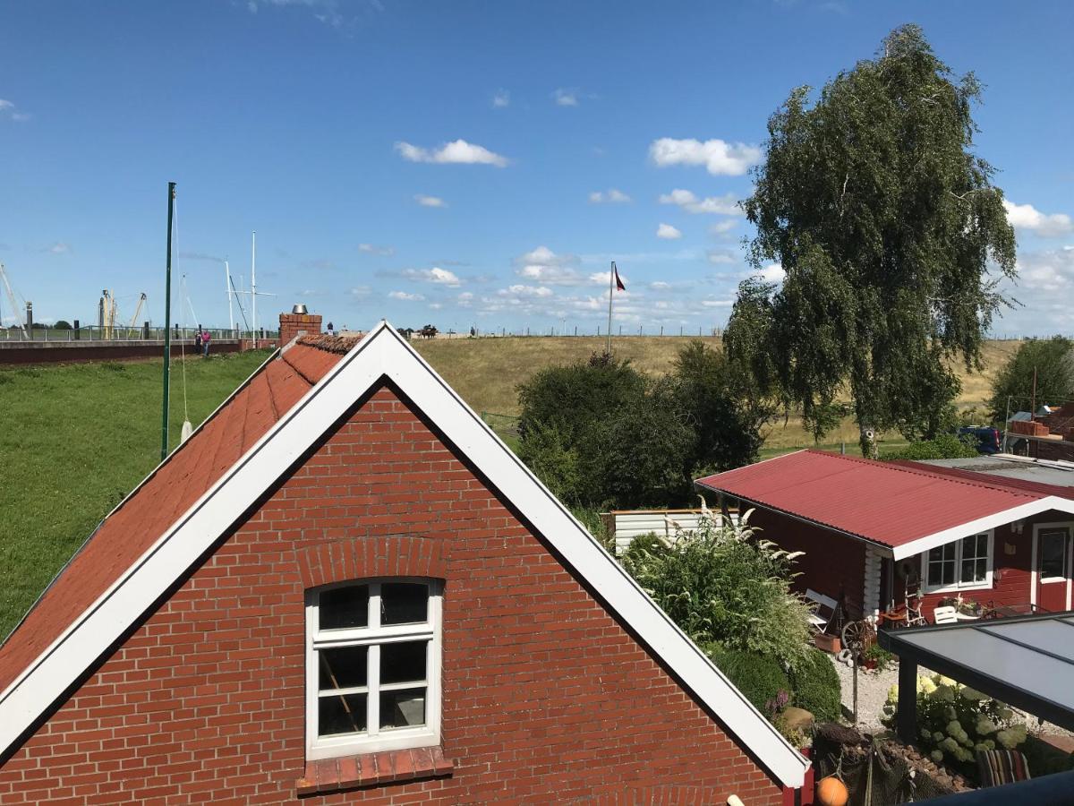 Vier Sterne Am Hafen, Ditzum Buitenkant foto