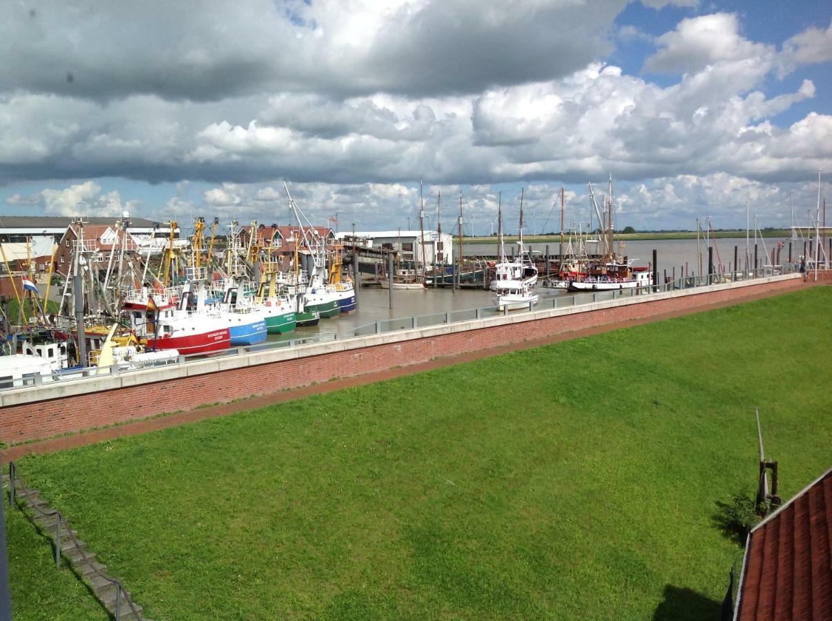 Vier Sterne Am Hafen, Ditzum Buitenkant foto