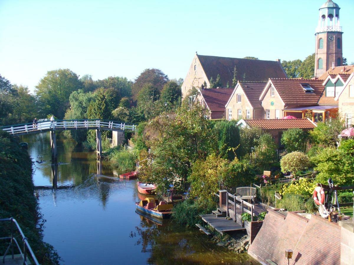 Vier Sterne Am Hafen, Ditzum Buitenkant foto